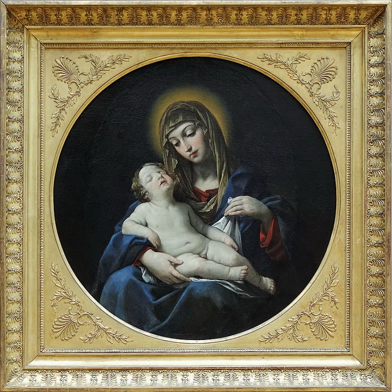 149-Madonna col Bambino - Gessi - Louvre 